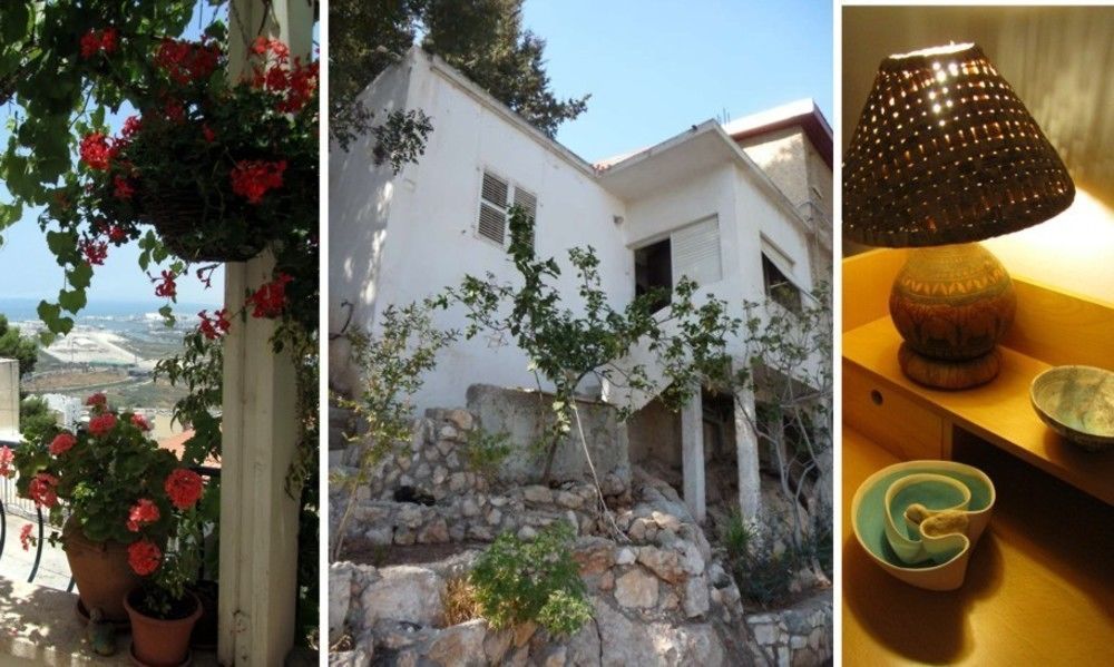 The Artist'S House Overlooking The Bay Of Haifa Luaran gambar